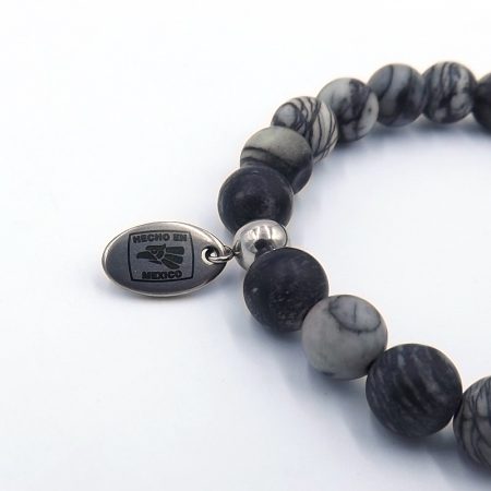 Pulsera MOEN Eklipso / Netstone y Lava Volcánica Pulsera MOEN Eklipso / Netstone y Lava Volcánica