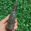 Radiante Obelisco Labradorita-Labradorite Verde 578 gr-2