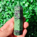 Genuina Punta Rubí En Zoisita Verde – Ruby Zoisite 103 gr-2