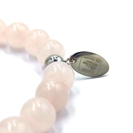 Pulsera Moen Síocháin Cuarzo Rosa-3 Pulsera Moen Síocháin Cuarzo Rosa-3