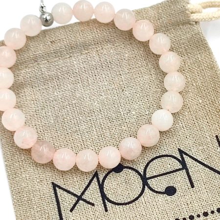 Pulsera Moen Síocháin Cuarzo Rosa-6 Pulsera Moen Síocháin Cuarzo Rosa-6