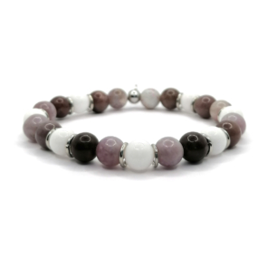 Pulsera MOEN Kadinla Aventurina,Turmalina Y Jade Blanco
