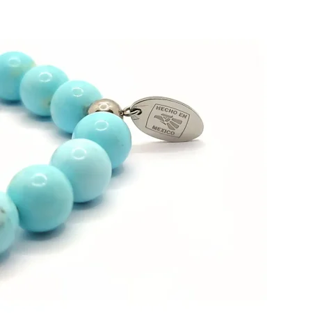 Pulsera MOEN Bleu Turquesa y Broncita 2 Pulsera MOEN Bleu Turquesa y Broncita