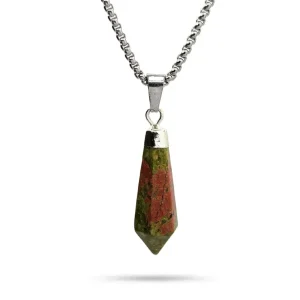 Collar MOEN Santulan Péndulo Unakite