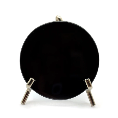 Majestuoso Espejo de Obsidiana Negra