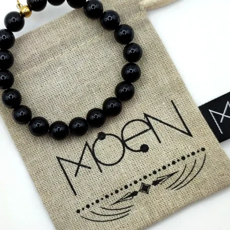 Pulsera MOEN Noir Obsidiana (2) Pulsera MOEN Noir Obsidiana (2)