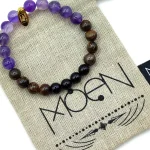 Pulsera MOEN Rahu Onix, Broncita y Amatista (2)