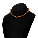 Collar MOEN Samsara Ambar Naranja y Plata .925 para Bebé (2)