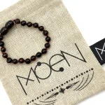 Pulsera MOEN Amara Ámbar Báltico Piedras Redondas Cherry para Bebé (1)