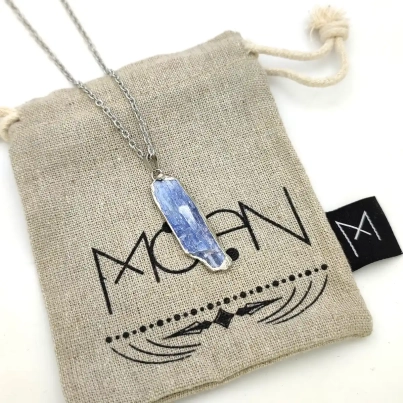 Collar MOEN Kanta Cianita Azul