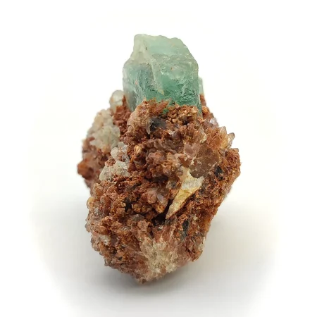 Hermosa Fluorita Verde en Matriz de Roca (7) Hermosa Fluorita Verde en Matriz de Roca (7)