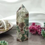 Maravillosa Punta de Jaspe Flor Verde (3)