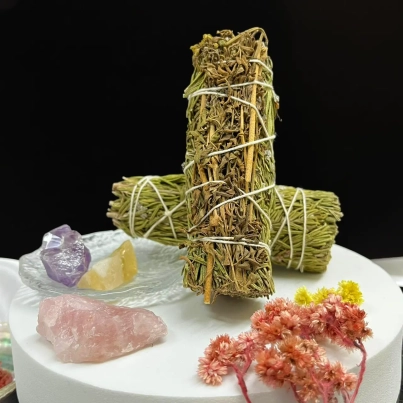 Sahumerio MOEN Atado de Romero con Ruda