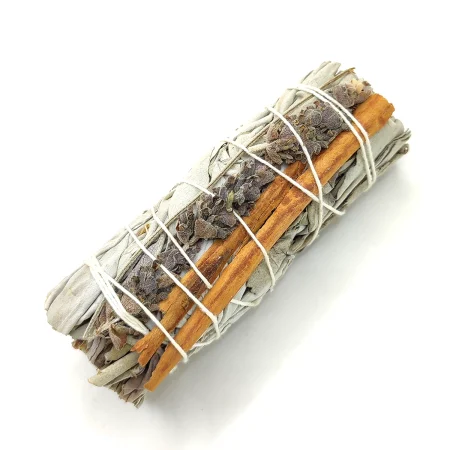Sahumerio MOEN Atado de Salvia Blanca con Canela y Lavanda (2) Sahumerio MOEN Atado de Salvia Blanca con Canela y Lavanda (2)