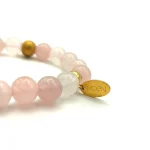 Pulsera MOEN Rosae Cuarzo Rosa (2)